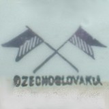Czechoslovakia - Victoria (mark grey)