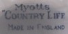 Myott's "Country Life" (mark blue)