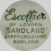 Sandland Staffordshire - Escoffier of London (mark green)