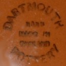 Cup with Plate - Darmuth Pottery England (mark black)