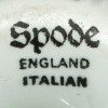 Spode England Italian (mark black)