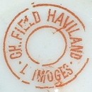 France - Charls Field Haviland - Limoges (mark red 1900-1941 r.)