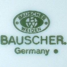 Bauscher Weiden Germany (mark green 1920-...)