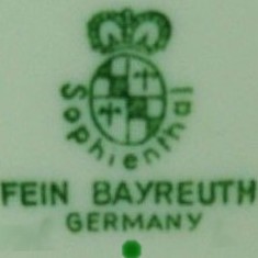 Fein Bayreuth Sophienthal Germany(mark green - po 1948 r.)
