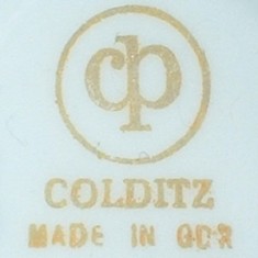 Veb Porzellankombinat Colditz  (mark gold 1970-1990 r.)