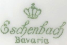 Oscar Schaller& Co Nachf. - Eschenbach Bavaria  (mark green 1945-1950 r.)
