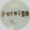 Foreign-f -" A Present from Worthing" (mark gold 5)