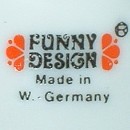Paul Rauschert KG - Funny Design - W.Germany - 1972 r.