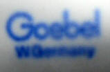 Goebel Porzellanfabrik -  W.Germany - 1982 r. (mark blue 1979-1990 r.)