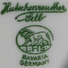 Lorenz Hutschenreuther-Selb LHS (mark green 1939-1964 r.)