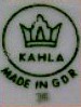 VEB Porzellanwerk Kahla - GDR (mark green 1956-1990 r.)