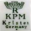 Krister Porzellanmanufaktur - KPM (mark green 1952-1965 r.)