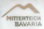 Porzellanfabrik Mitterteich AG  (mark gold - po 1945 r.)