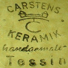 Extra - Karsten Keramik Tessin W.Germany mark black)