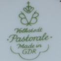 Volkstedt- Beyer & Bock (mark green 1931-1990 r.) Pastorale