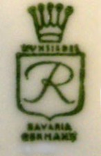 Retsch & Co. Porzellanfabrik - Wunsiedel Bavaria (mark green od 1997 r.)