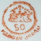 Japan - 1952> Satsuma made in Japan 50  (Markt Canada)