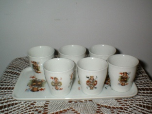 Komplet sygnowany - Furstenberg Germany (1975-1990 r.)