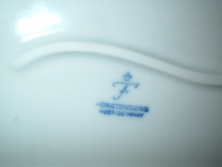 Komplet sygnowany - Furstenberg Germany (1975-1990 r.)