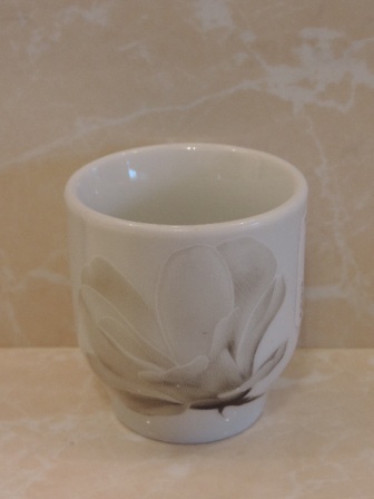 Lubiana, dekor:  6474 (kwiat magnolii)