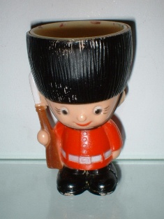 Plastik - Soldier No 1043 "Wings" series made in Honk Kong -1970's