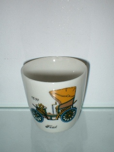 Helmut Krueger Germany - " Fiat - 1899"(mark blue 1954-1971 r.)