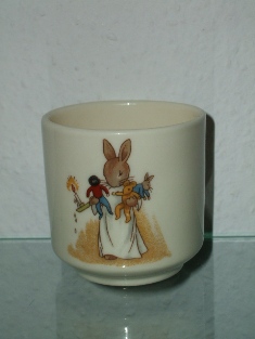 Royal Doulton Bunnykins - 1988- Side B.