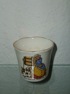 Fine Bone China, PAUL ANN - Made in England (mark black)