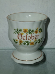 Fine Bone China - October (mark black), Side A.