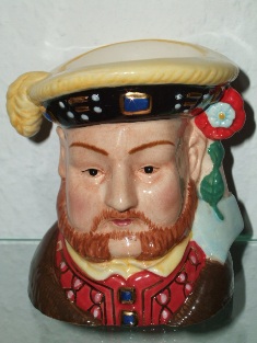 Historic Royal Palaces - Kings&Queens (Henry VIII 1509-1547) mark black