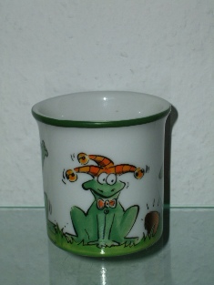 Goebel - "Frosch Freddi" - design T.Adam & S.Ziege - Germany, Side B.