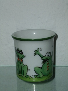 Goebel - "Frosch Freddi" - design T.Adam & S.Ziege - Germany, Side D.