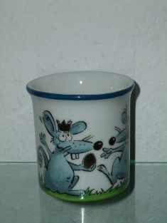Goebel - "Katze Alldi" - design T.Adam & S.Ziege - Germany, Side B.