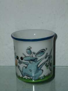 Goebel - "Katze Alldi" - design T.Adam & S.Ziege - Germany, Side C.