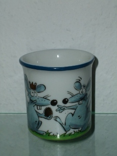 Goebel - "Katze Alldi" - design T.Adam & S.Ziege - Germany, Side D.
