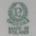 Cup with Plate - Chodziez Poland (mark green)