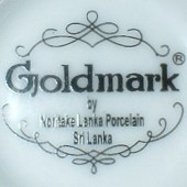 Sri Lanka - Goldmark Noritake Lanka Porcelain (mark black)