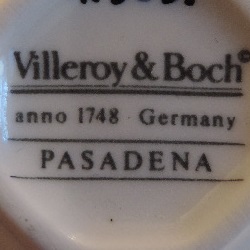 V&B - "PASADENA"  - Germany
